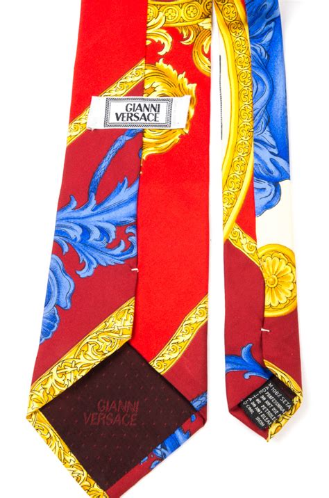 versace tie vintage.